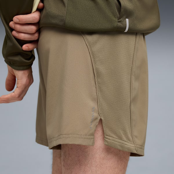 PUMA x ALEX TOUSSAINT Men's 5" Training Shorts, Velvet Moss, extralarge
